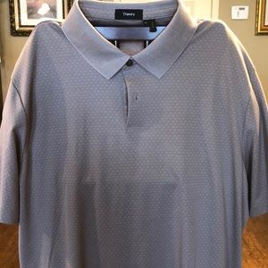 Theory polo shirt, light brown, XL
